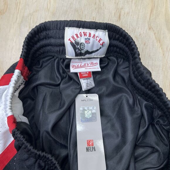 NEW DAMAGED Tampa Bay Buccaneers Mitchell Ness NFL Team ID Mesh Retro Shorts XL - Picture 8 of 13